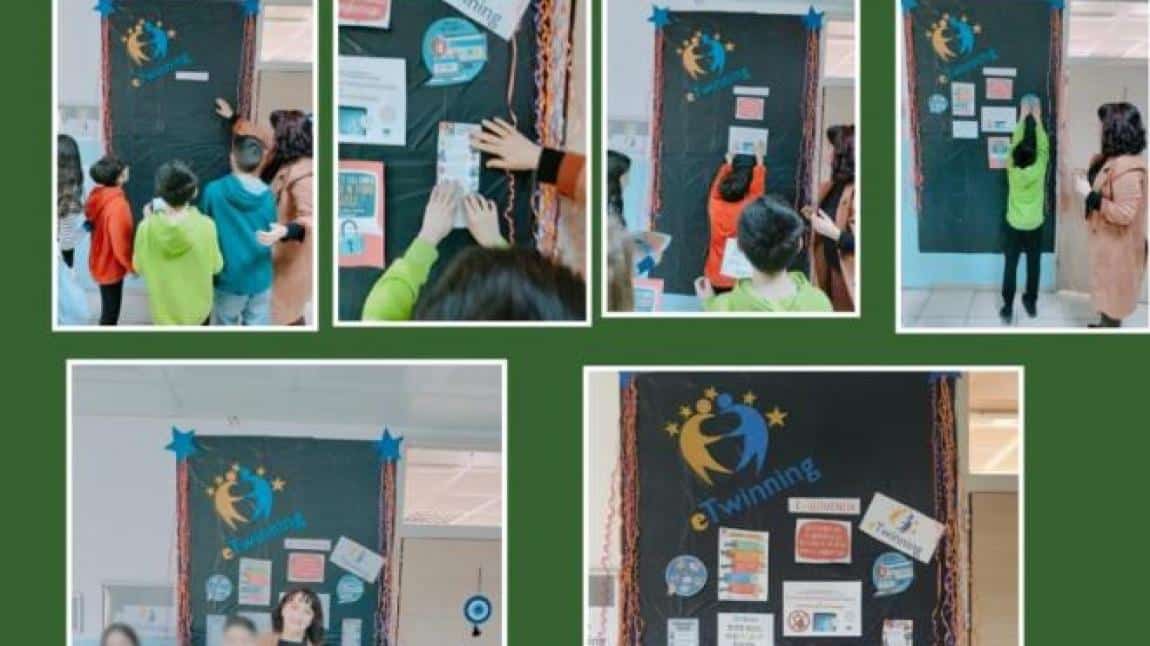 Okulumuz Görsel Sanatlar Öğretmeni Necla Yüksel'in E-Twinning Projesi 